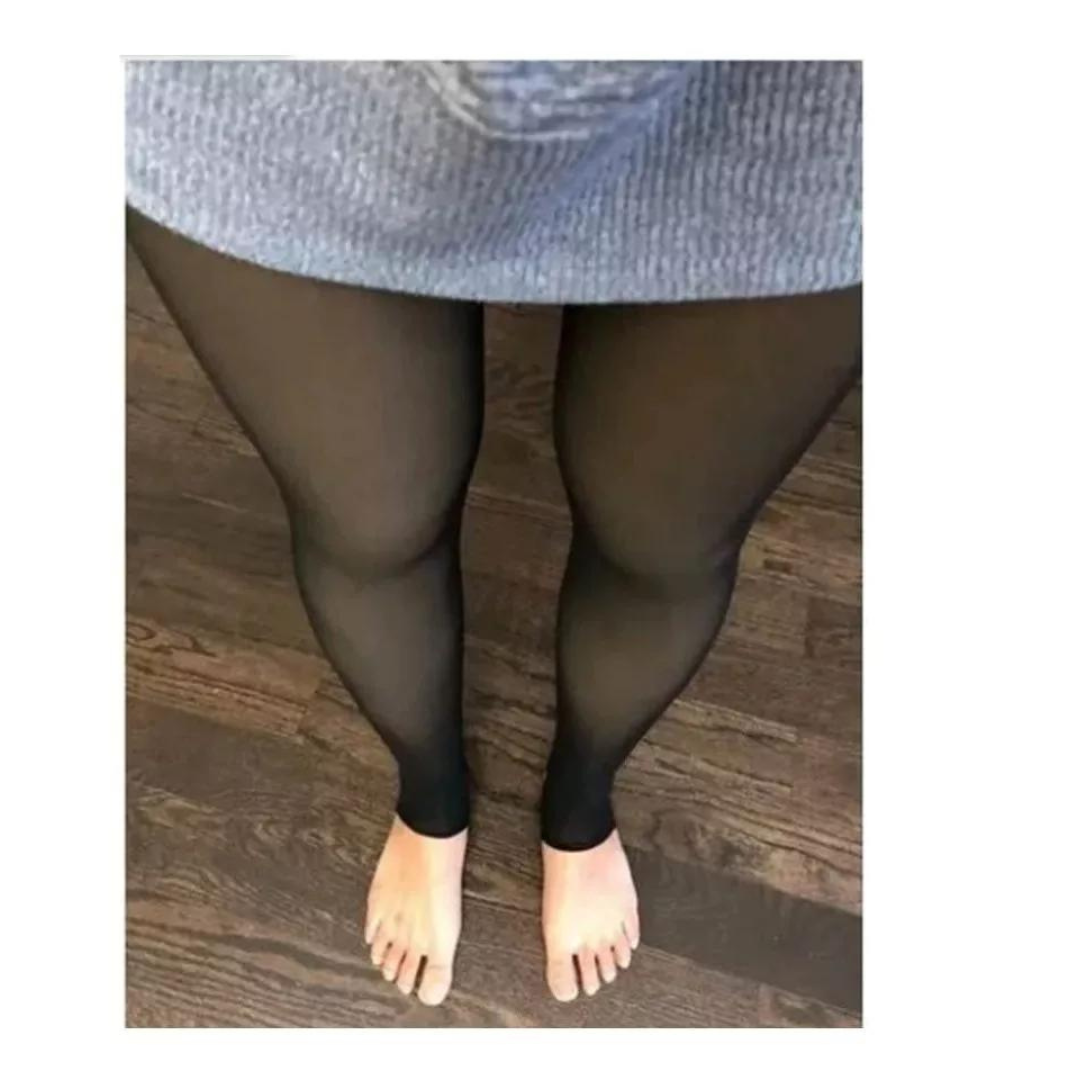 Pantys Tipo Calzas Modelan Abdomen Piernas Termicas Gruesas-2