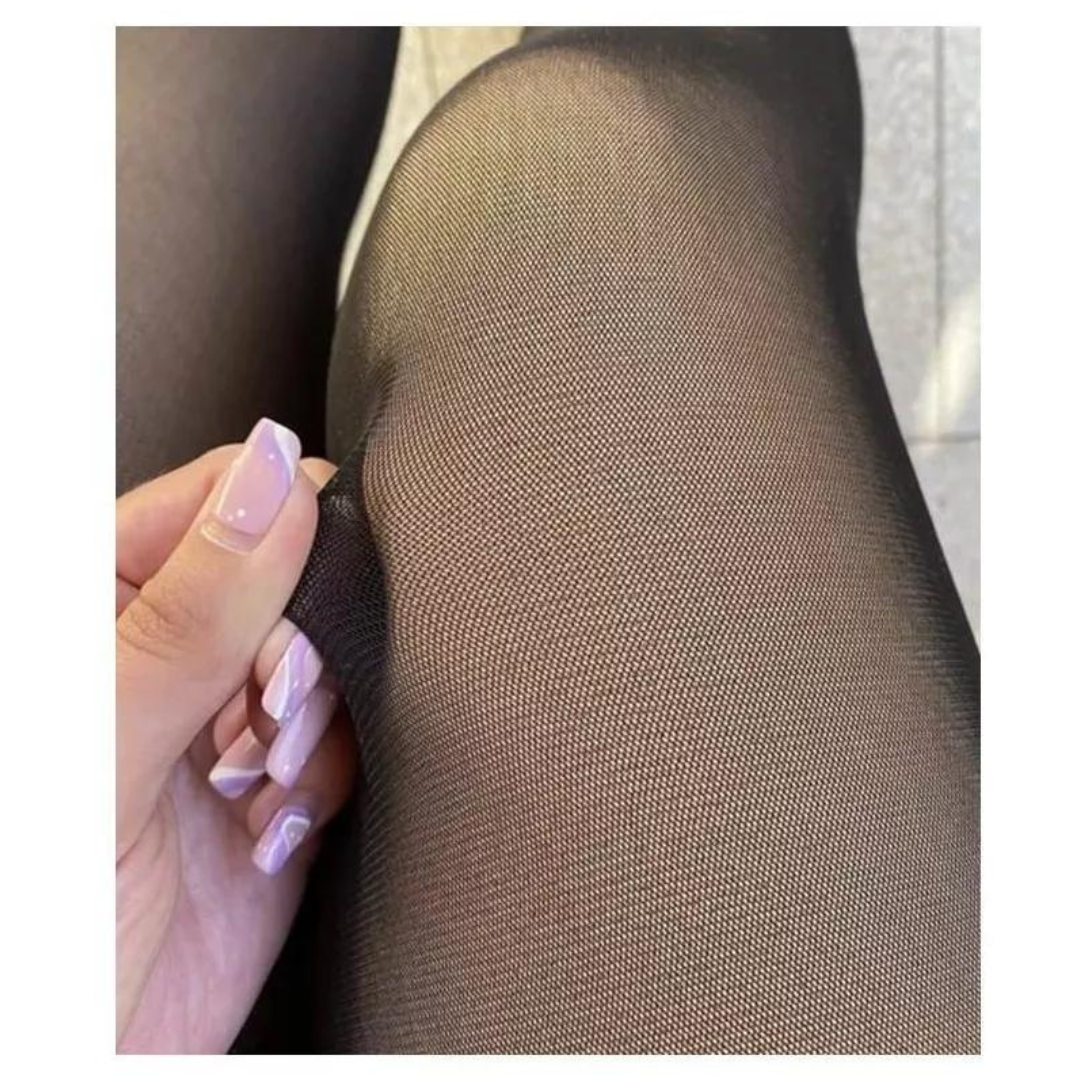 Pantys Tipo Calzas Modelan Abdomen Piernas Termicas Gruesas-3