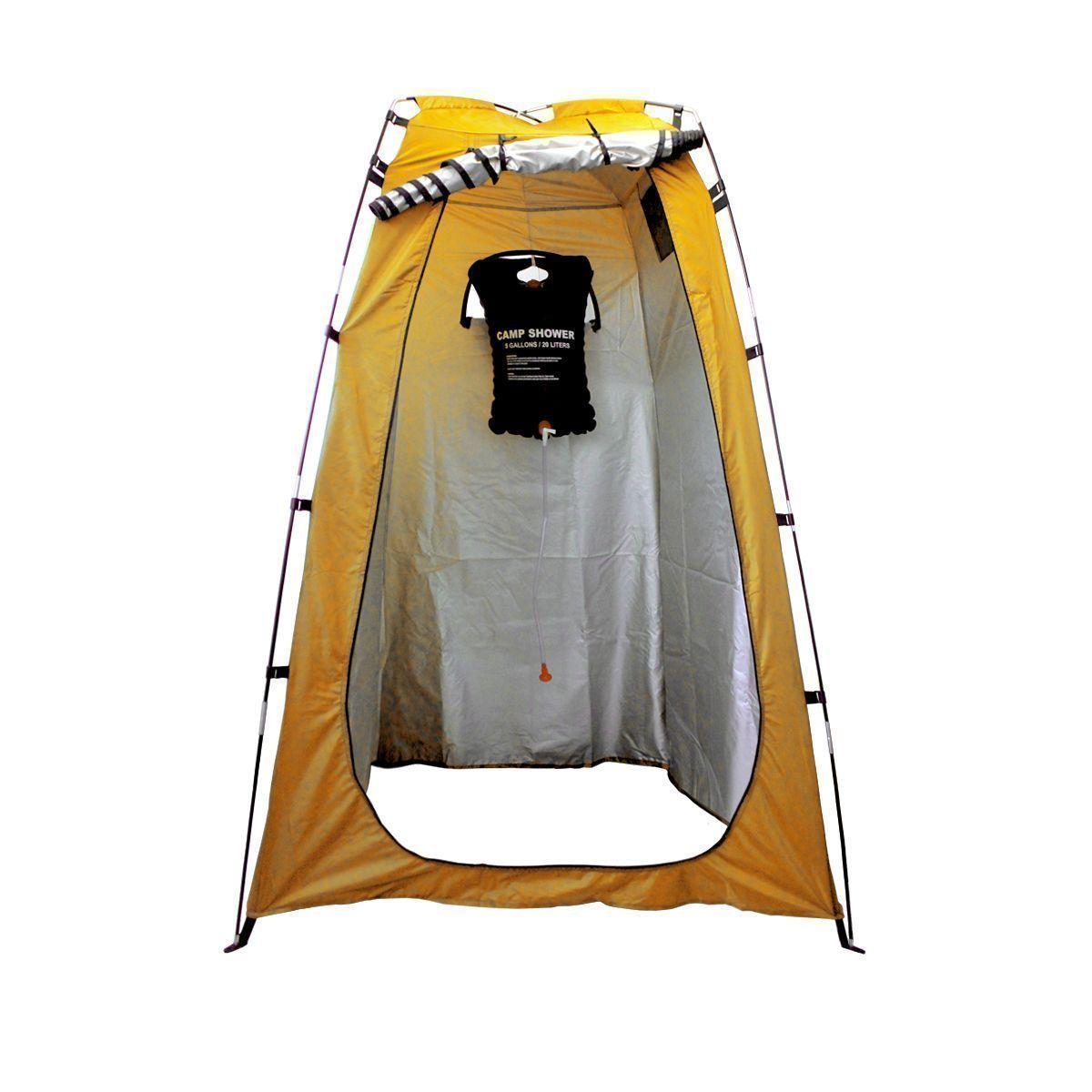 Baño Químico con Caseta y Ducha Solar 20Lt Para Camping-3