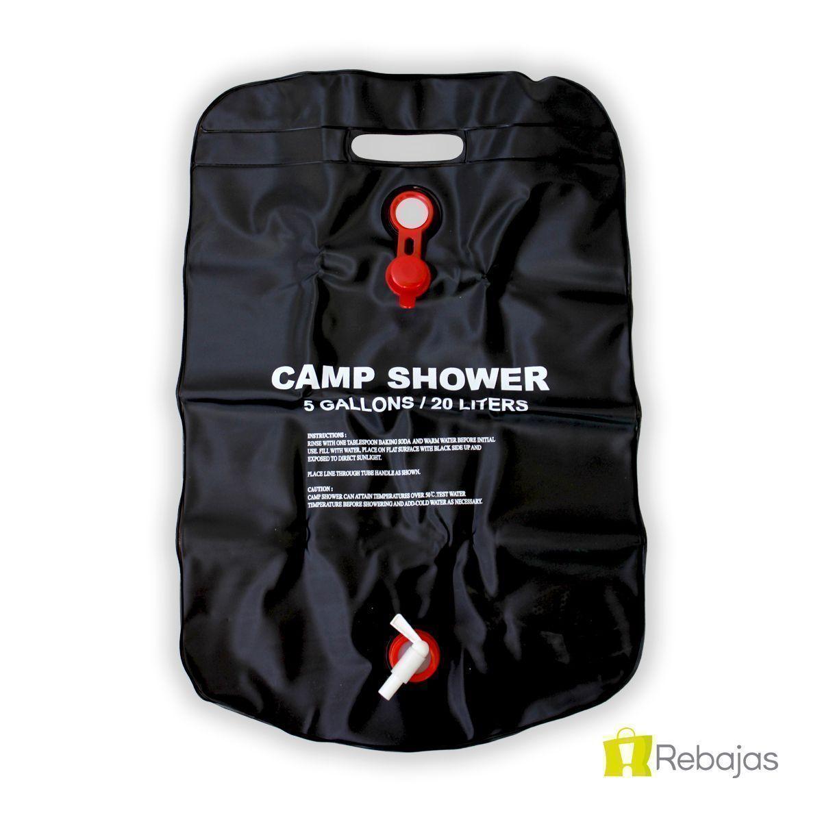 Baño Químico con Caseta y Ducha Solar 20Lt Para Camping-7
