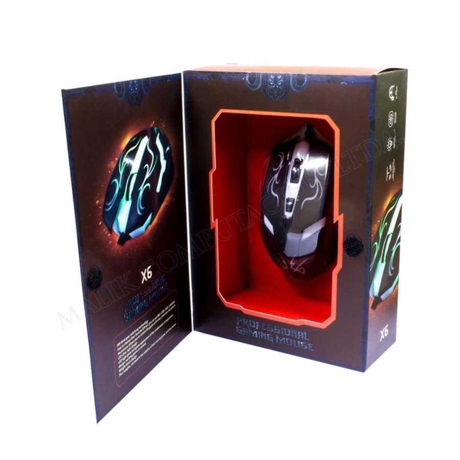 MOUSE GAMER ULTRA X6 RETROILUMINADO-3