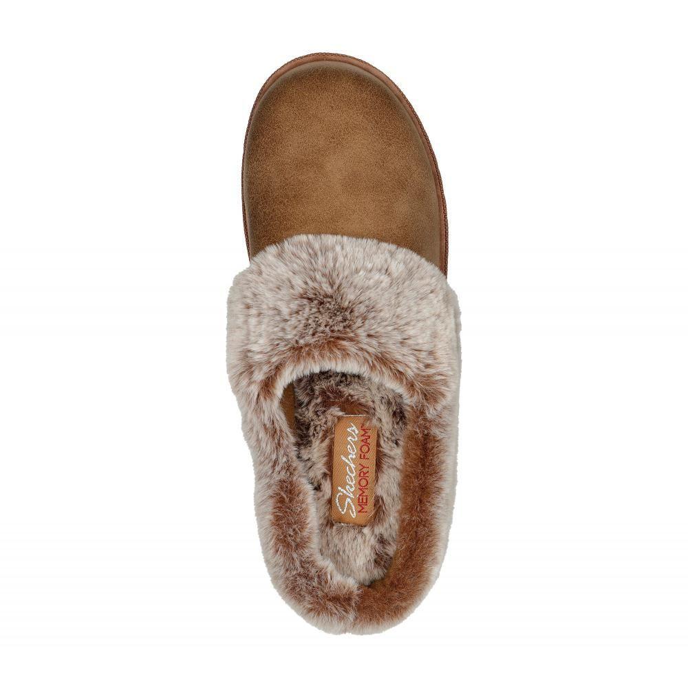 Pantufla Mujer Cozy Campfire Café Skechers-2