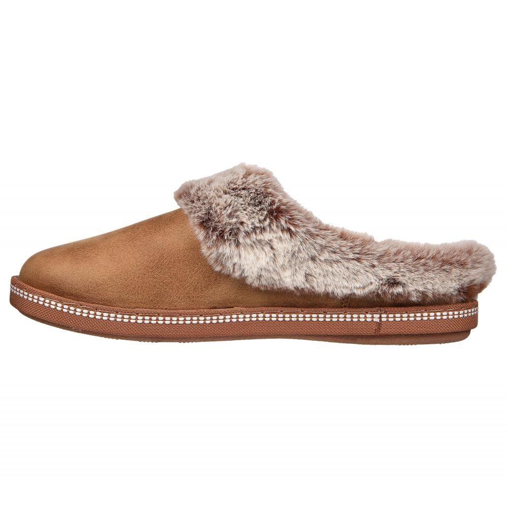 Pantufla Mujer Cozy Campfire Café Skechers-4