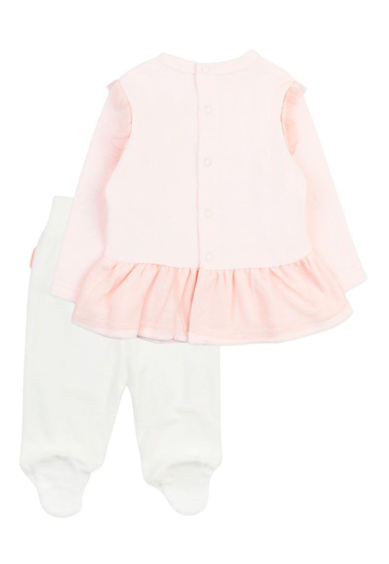 Conjunto newborn niña plush tul ballerinas 122-1