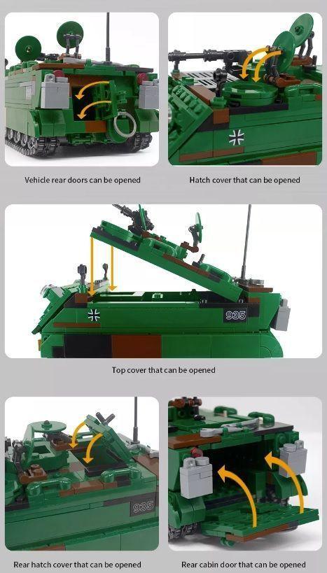 Blindado Tanque M-113A2 Ejercito de Chile-6