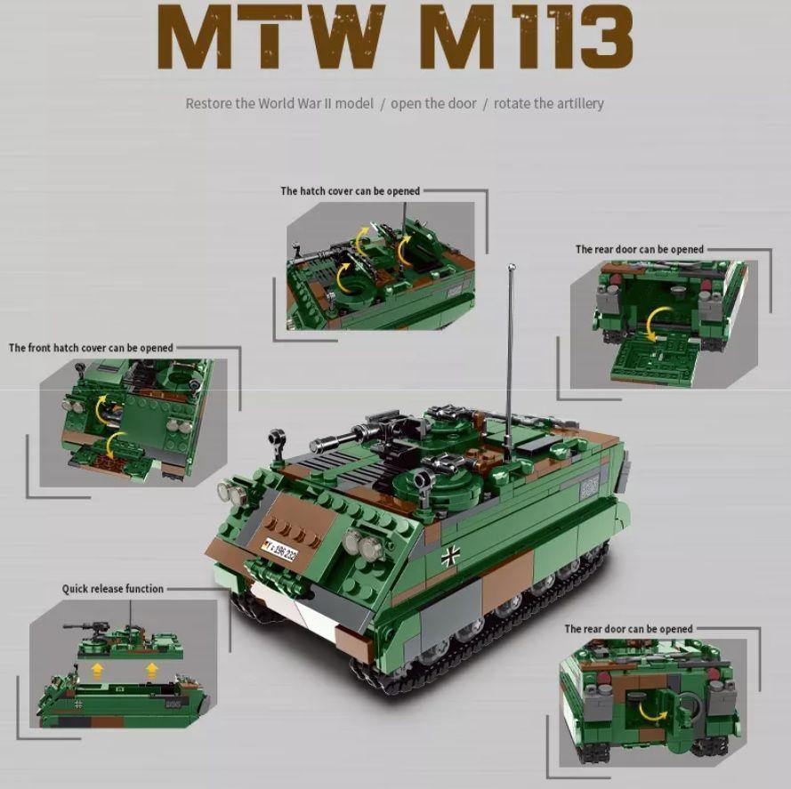 Blindado Tanque M-113A2 Ejercito de Chile-5