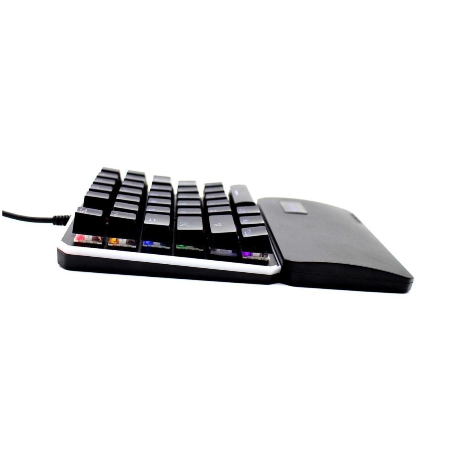 Mini Teclado Gamer Mecanico Retroiluminado Reptilex -2