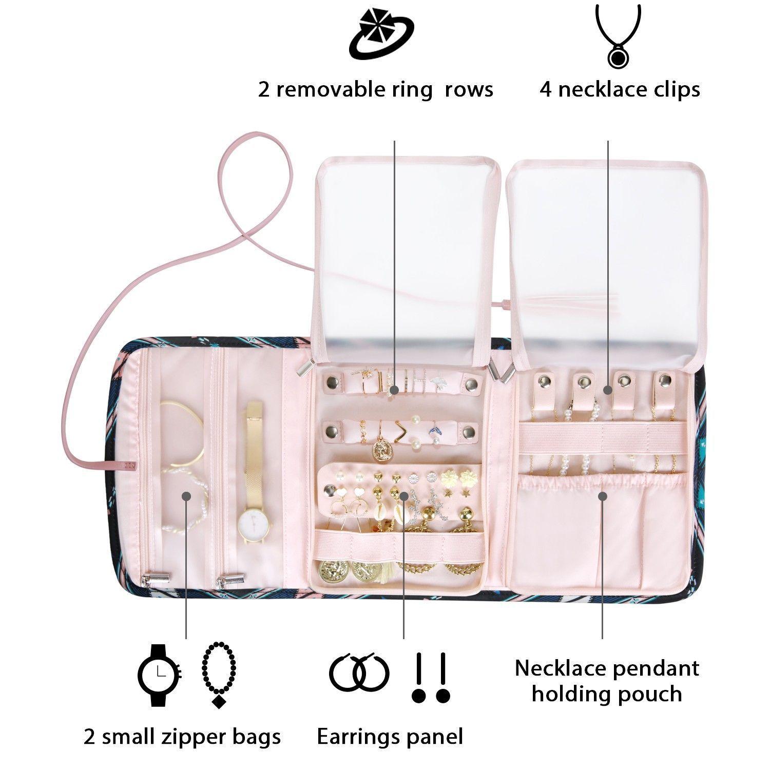 Bagsmart Organizador De Joyas Isabella - Polígono-5