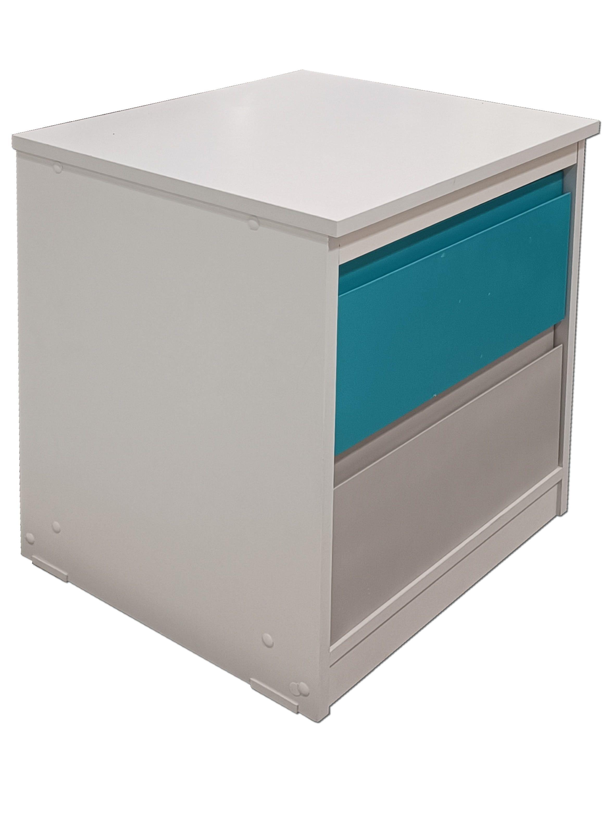 Velador 2 C Minimal  Celeste Gris-3
