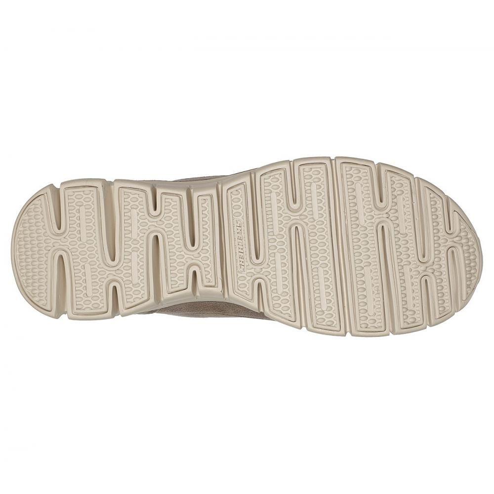 Botin Mujer Synergy Beige Skechers-3