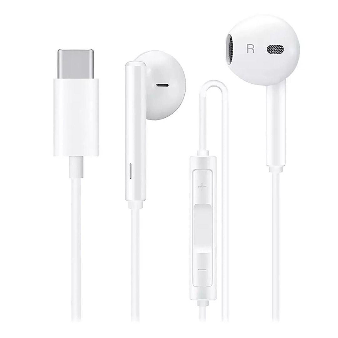 Audifonos TIPO C BLANCO USB C-0
