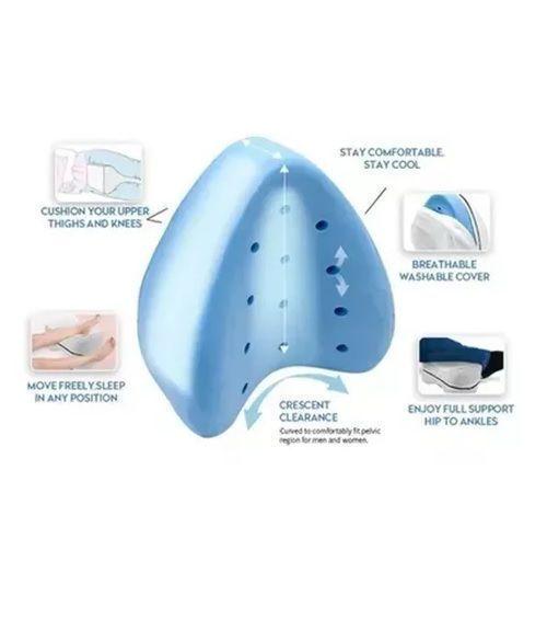 x2 Almohada Ortopédica Cojín De Pierna Terapéutica-3