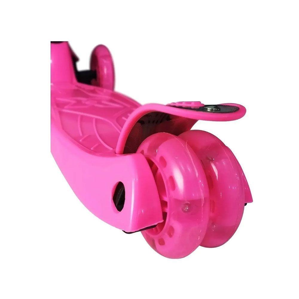 Monopatin Scooter Xl 4 Ruedas Luz Led Para Niños  -1