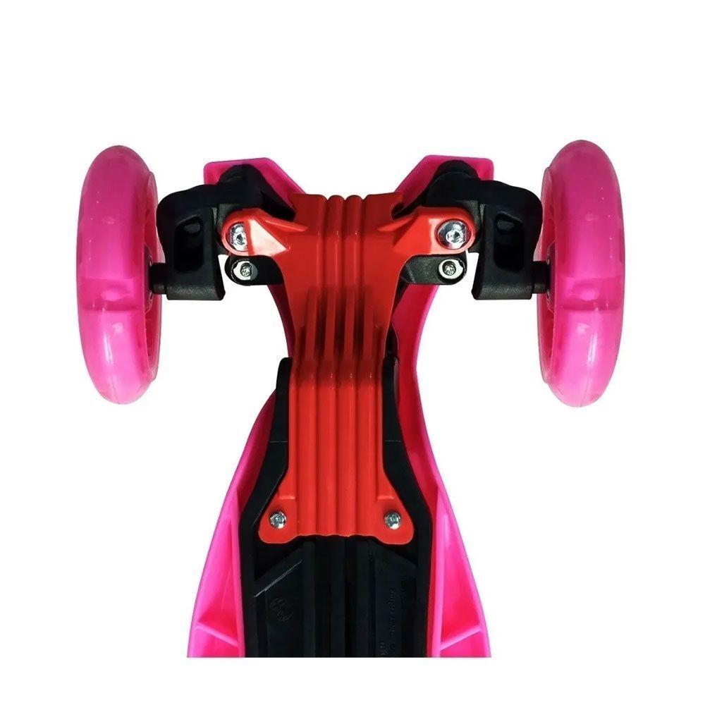 Monopatin Scooter Xl 4 Ruedas Luz Led Para Niños  -3