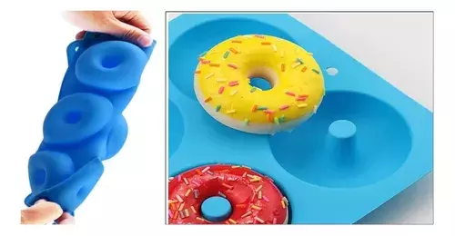 Moldes Silicona Donas Moldes De Silicona Donuts Molde Dona AZELEC-146427-5