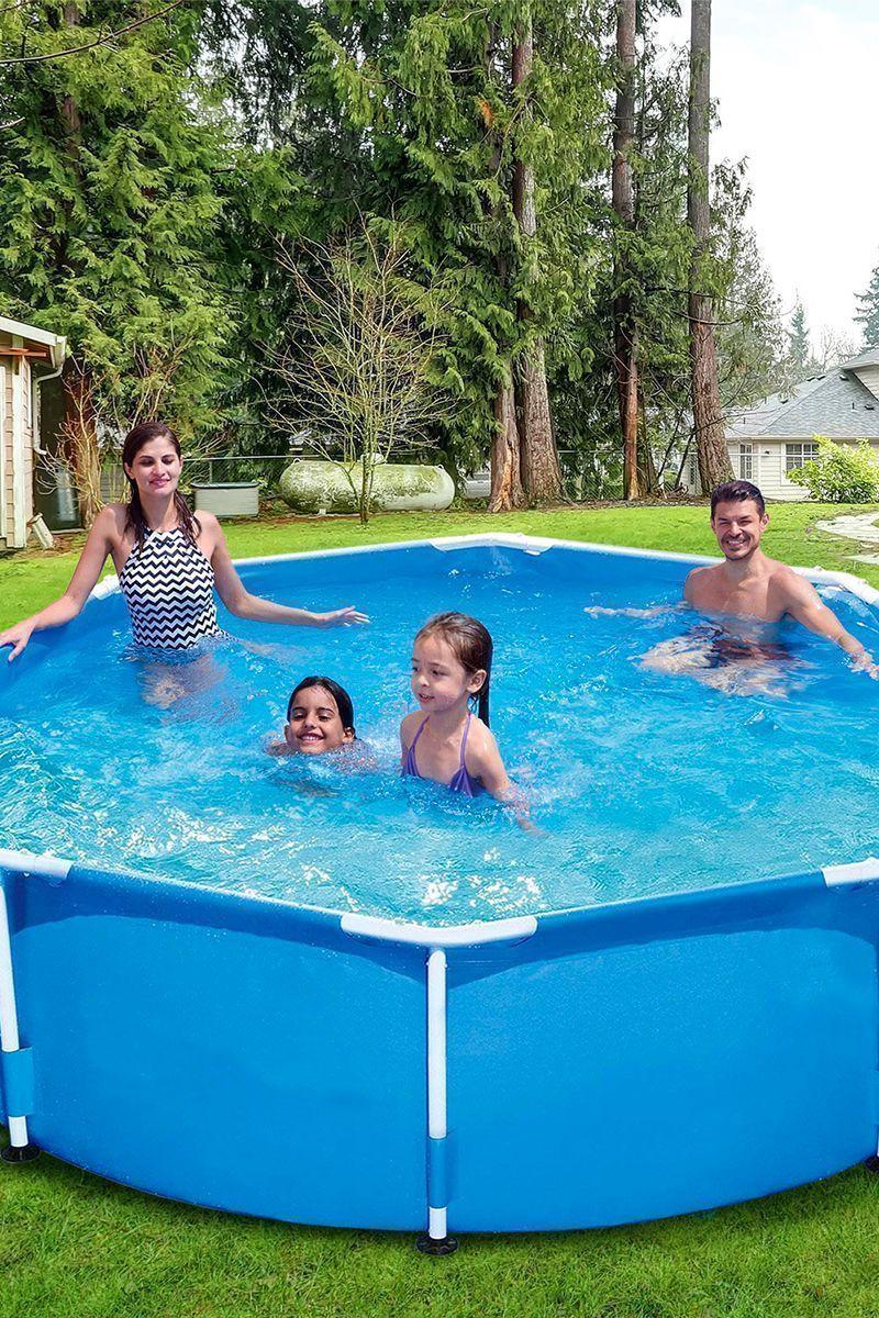 Piscina Redonda Estructura Acero 6.125L 360x76cm-1