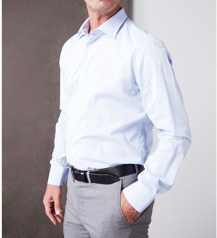 Camisa Formal celeste-6