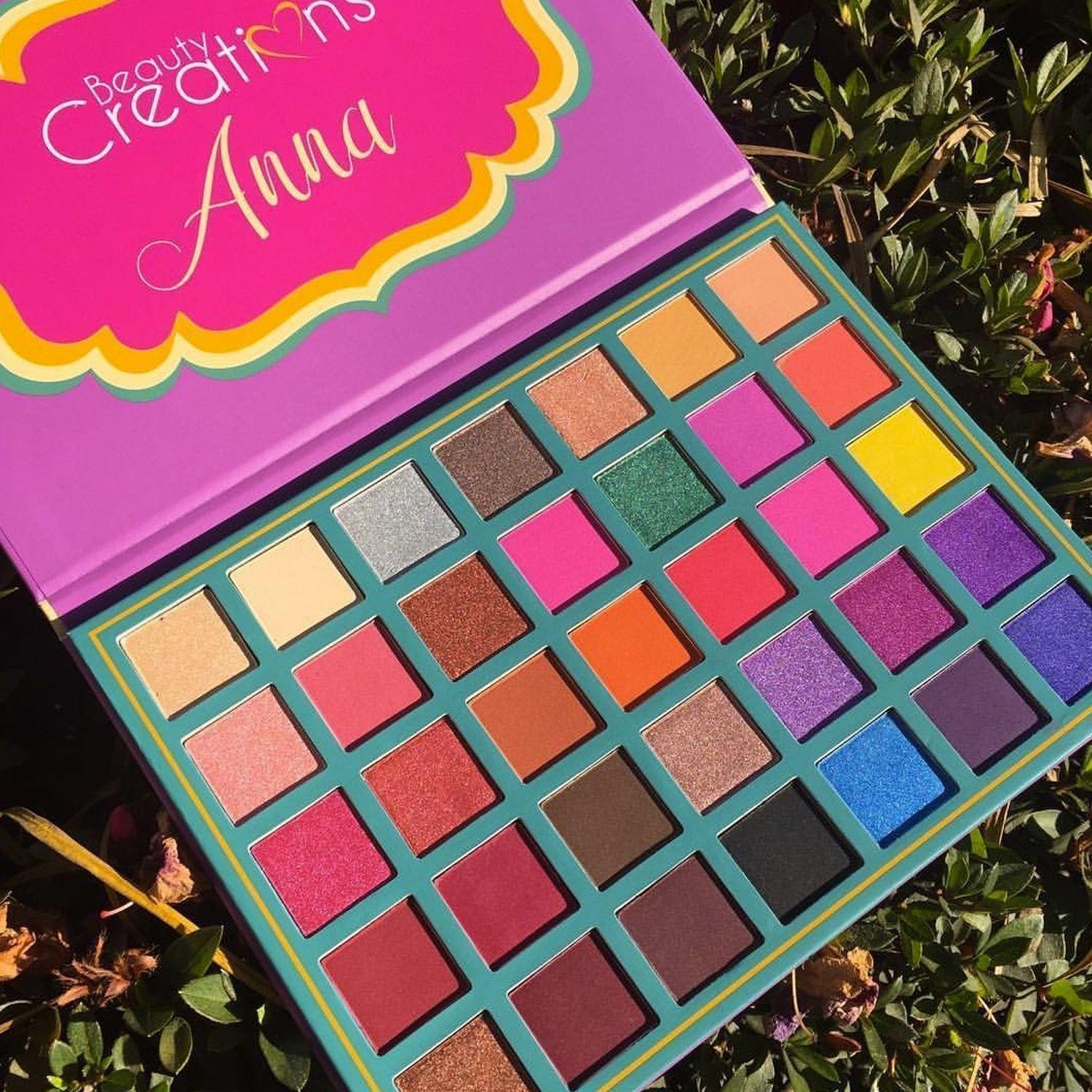 Pack Paleta De Sombra “Anna” + Set 24 Brochas Pastel Cotton Candy de Beauty Creations-3