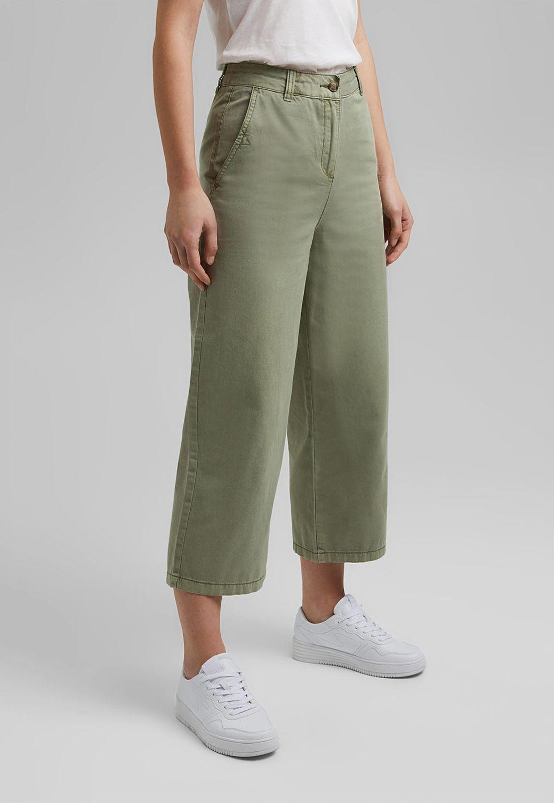 Pantalón Mujer Culotte Esprit-0