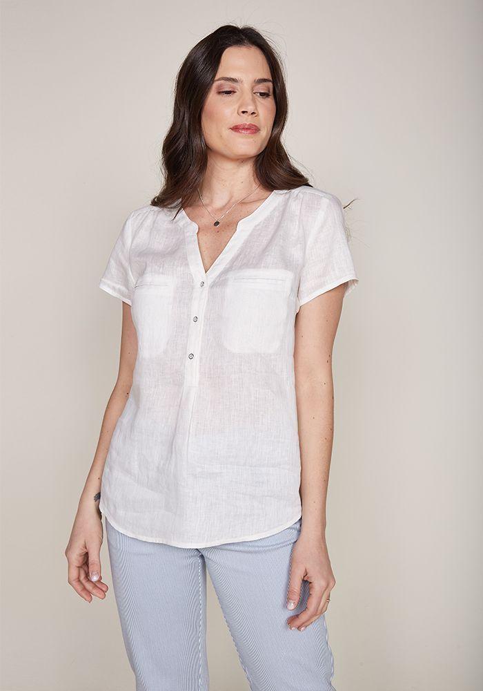 Blusa Clavel Crudo -1