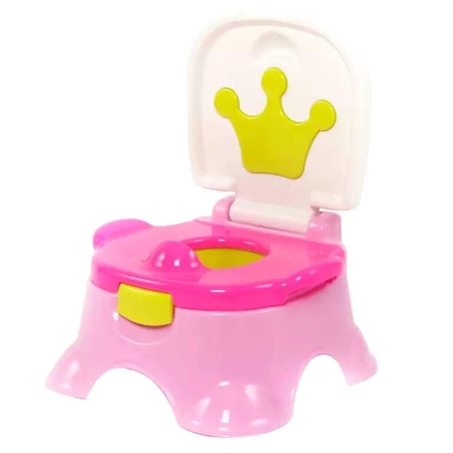 Pelela Bacinica Bebe 3 En 1 Niño O Niña rosada-0