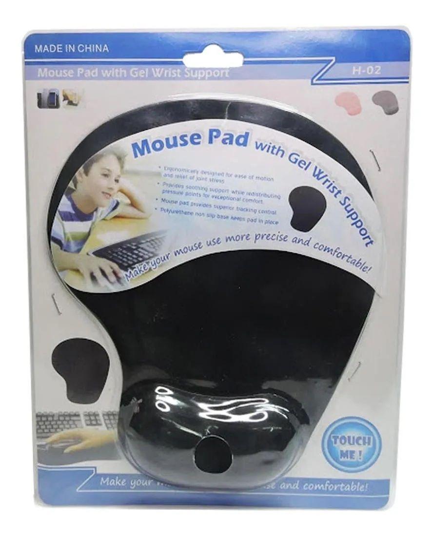 Mouse Pad Gel Ergonomico Wrist Support H-02-1