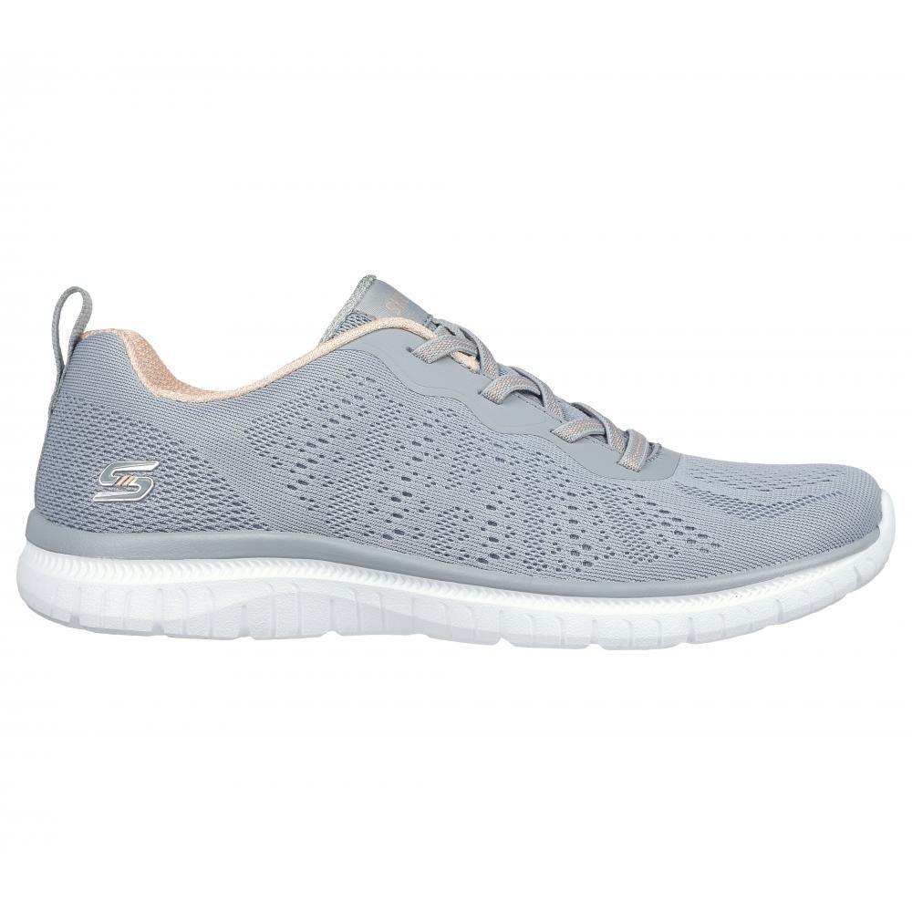 Zapatilla Mujer Virtue Gris Skechers-4