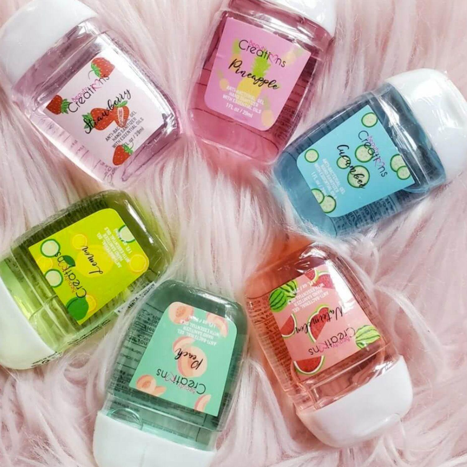 Pack de 6 Alcohol Gel Antibacterial de Bolsillo Beauty Creations-7