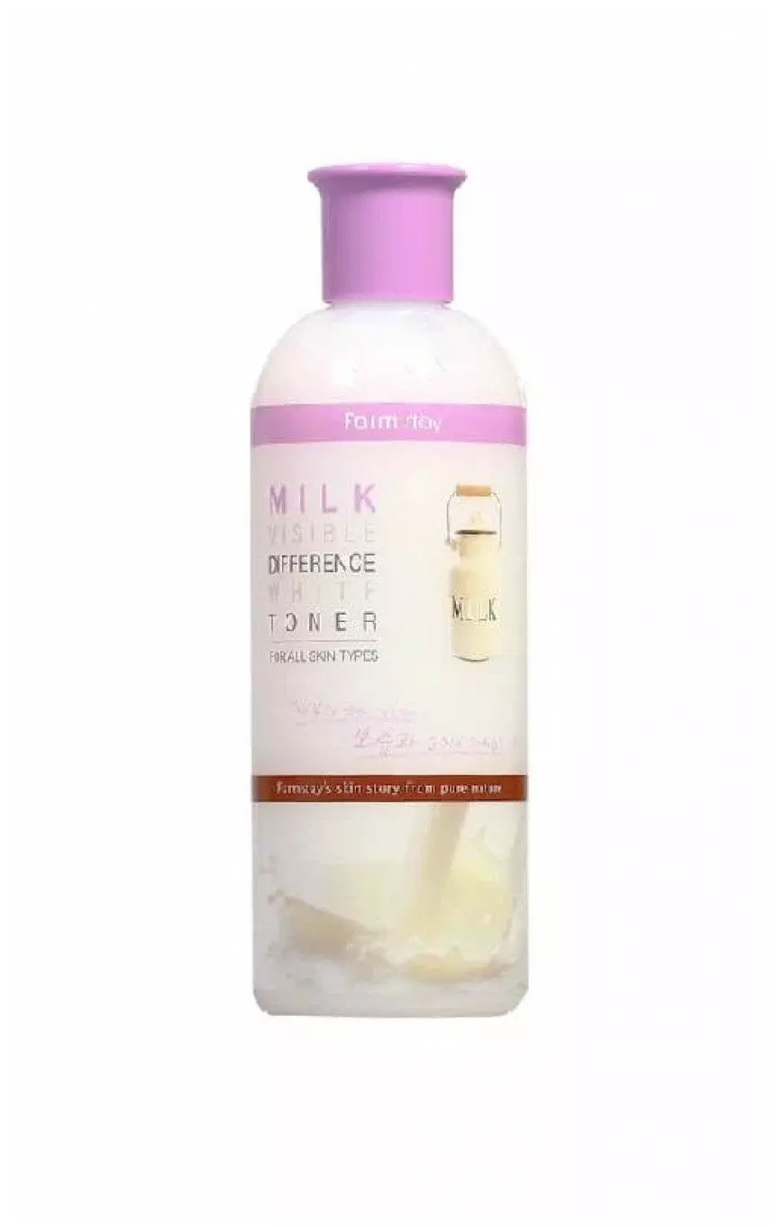 Tónico Aclarante y Nutritivo de Leche Cosmética Coreana 350ml-0