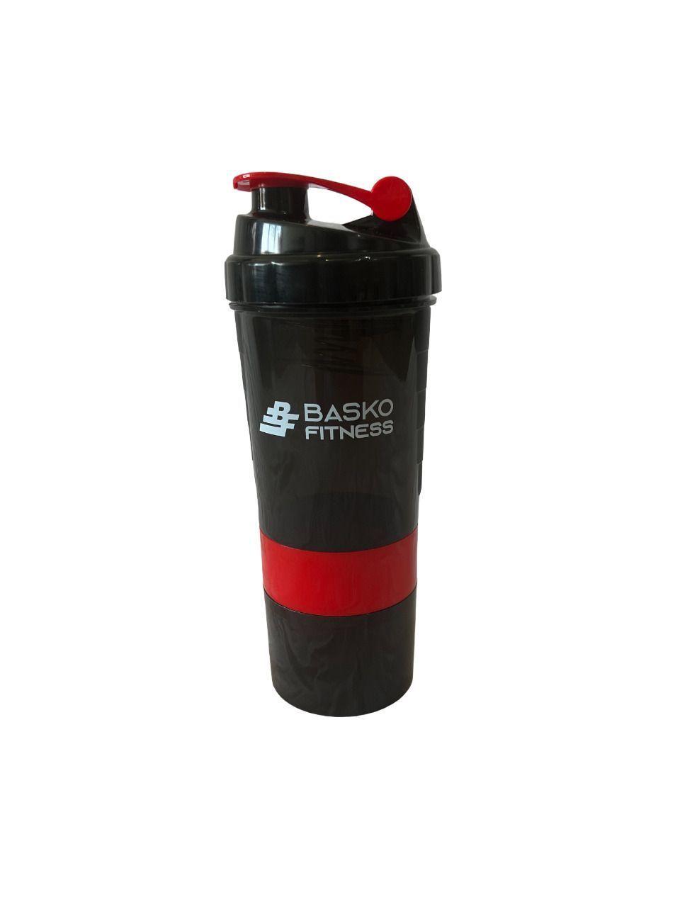 Bolso Deportivo Pack Shaker Mezclador Rojo-5