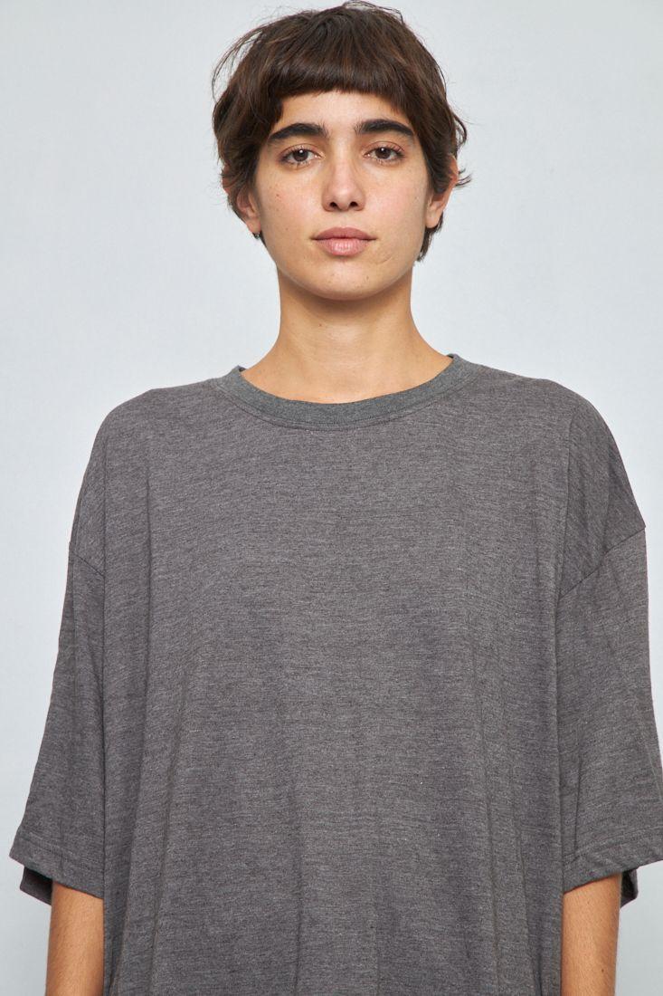 Polera manga corta reciclado grafito majestic talla 2XL -4