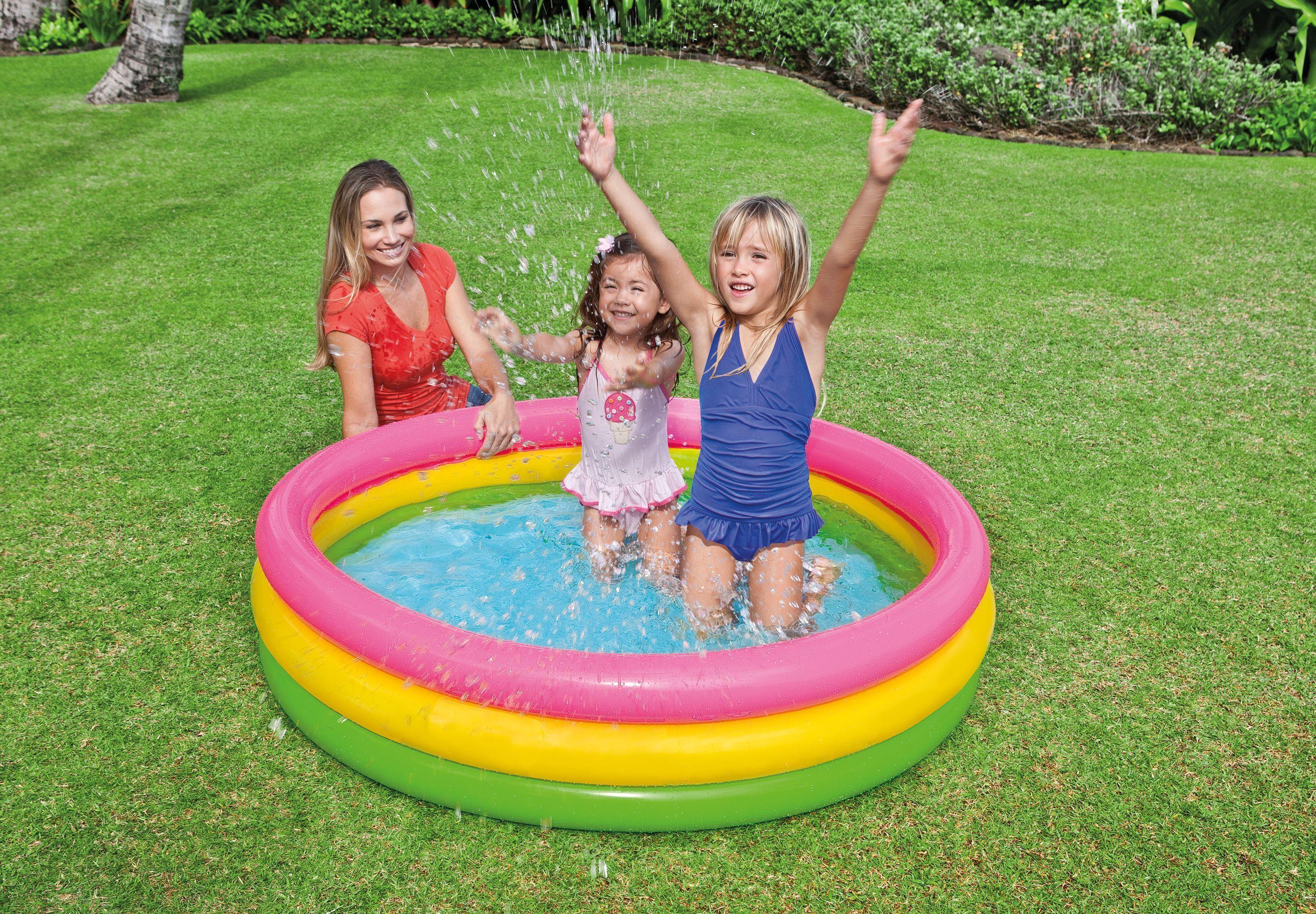 Piscina para Bebé Sunset Glow 1.47 m x 33 cm Intex-1