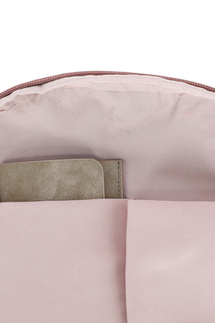 Cartera Mochila Rosada Nylon iD-1