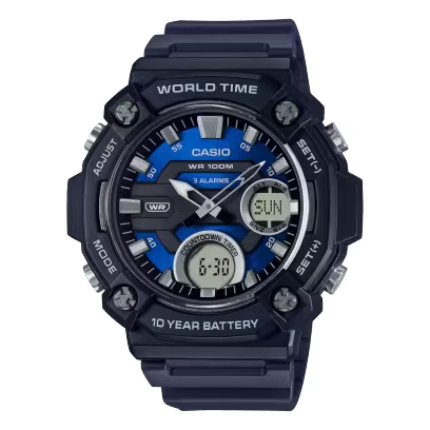 Reloj Casio AEQ120W-2AVDF AEQ Quartz Hombre-0