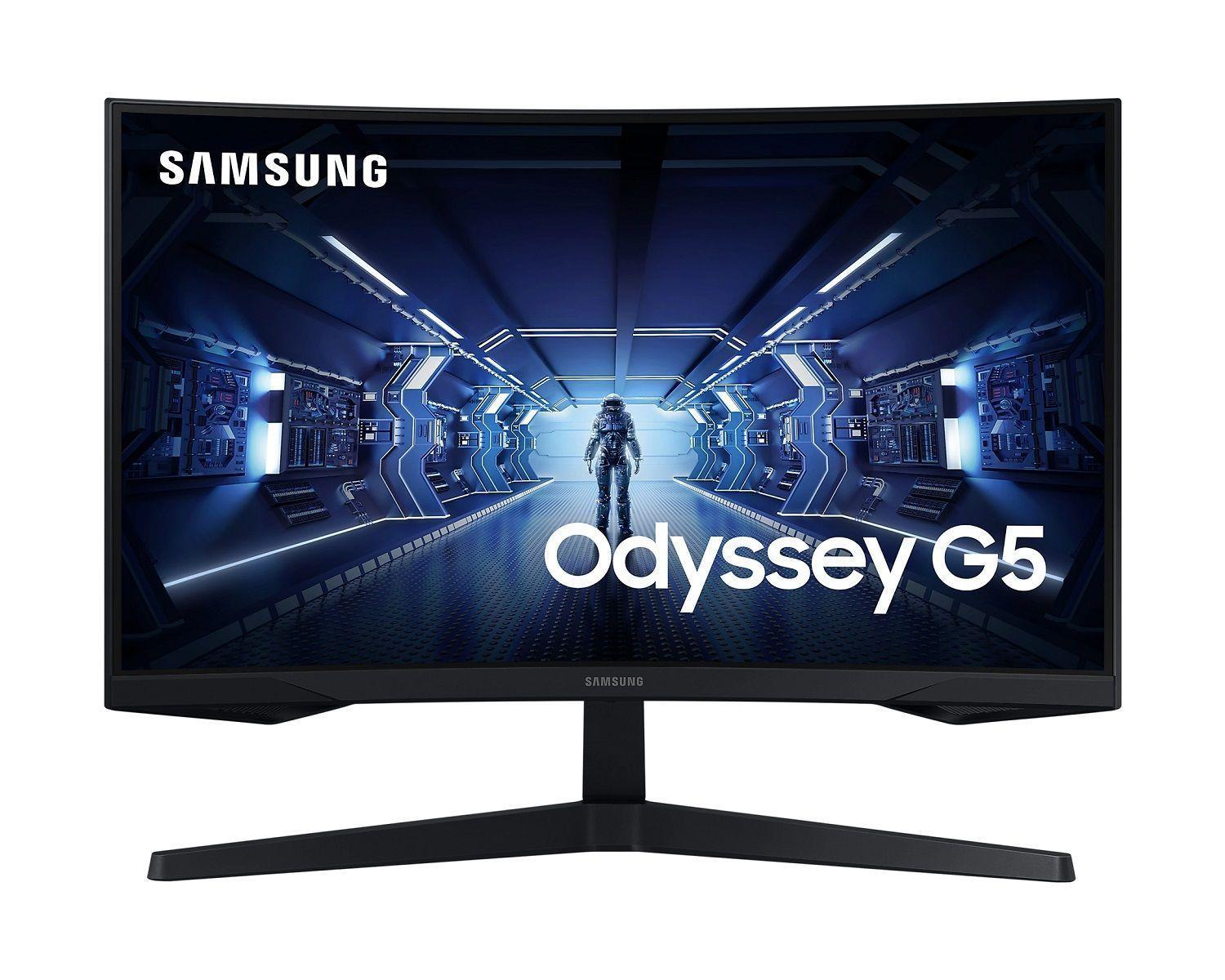 Monitor Gamer Samsung Odyssey G5 27" LC27G55TQWLXZS QHD 2560x1440, 144Hz, 1ms-0