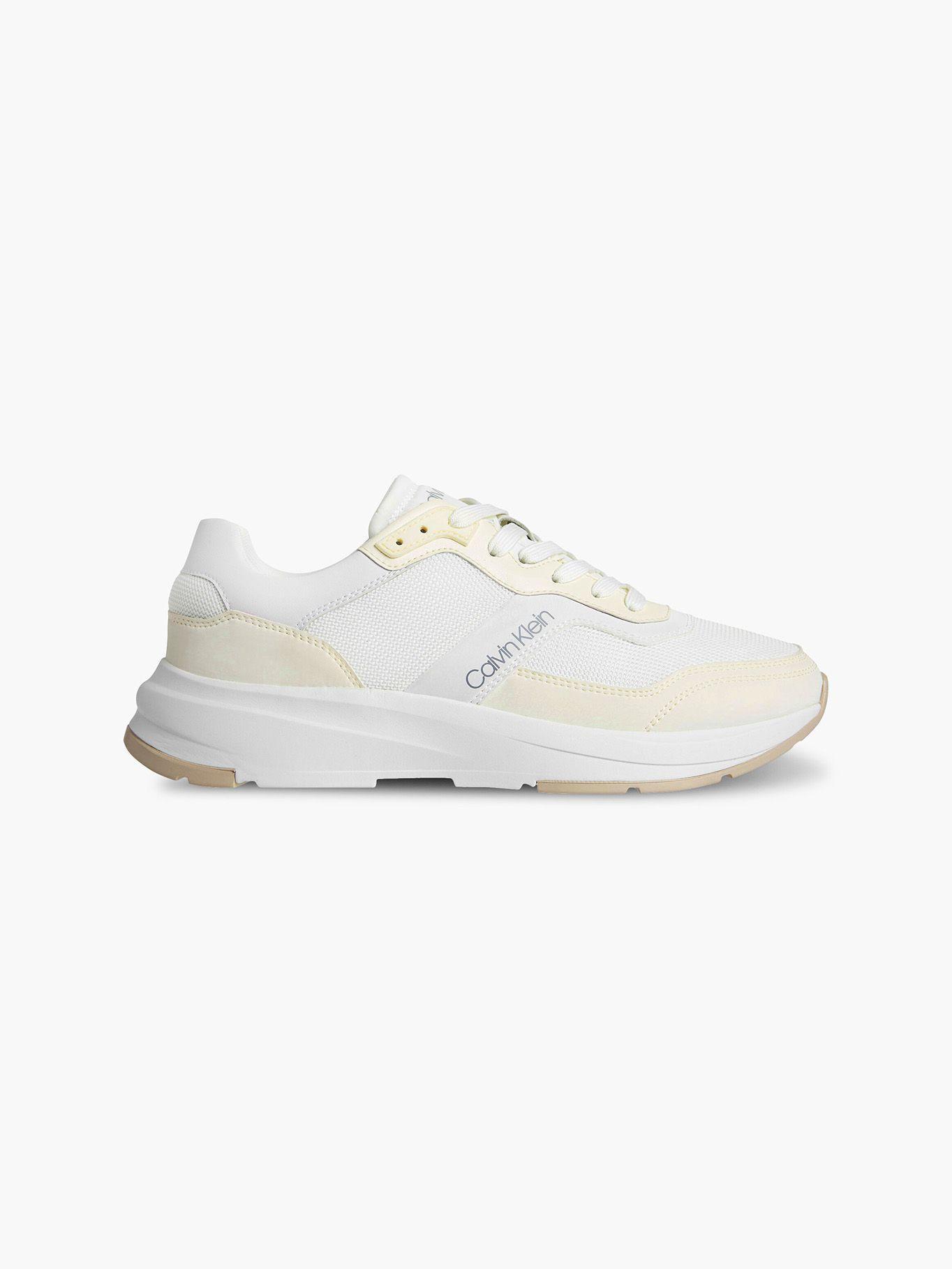Zapatilla Urbana Lace Up Mix Blanco Calvin Klein-4