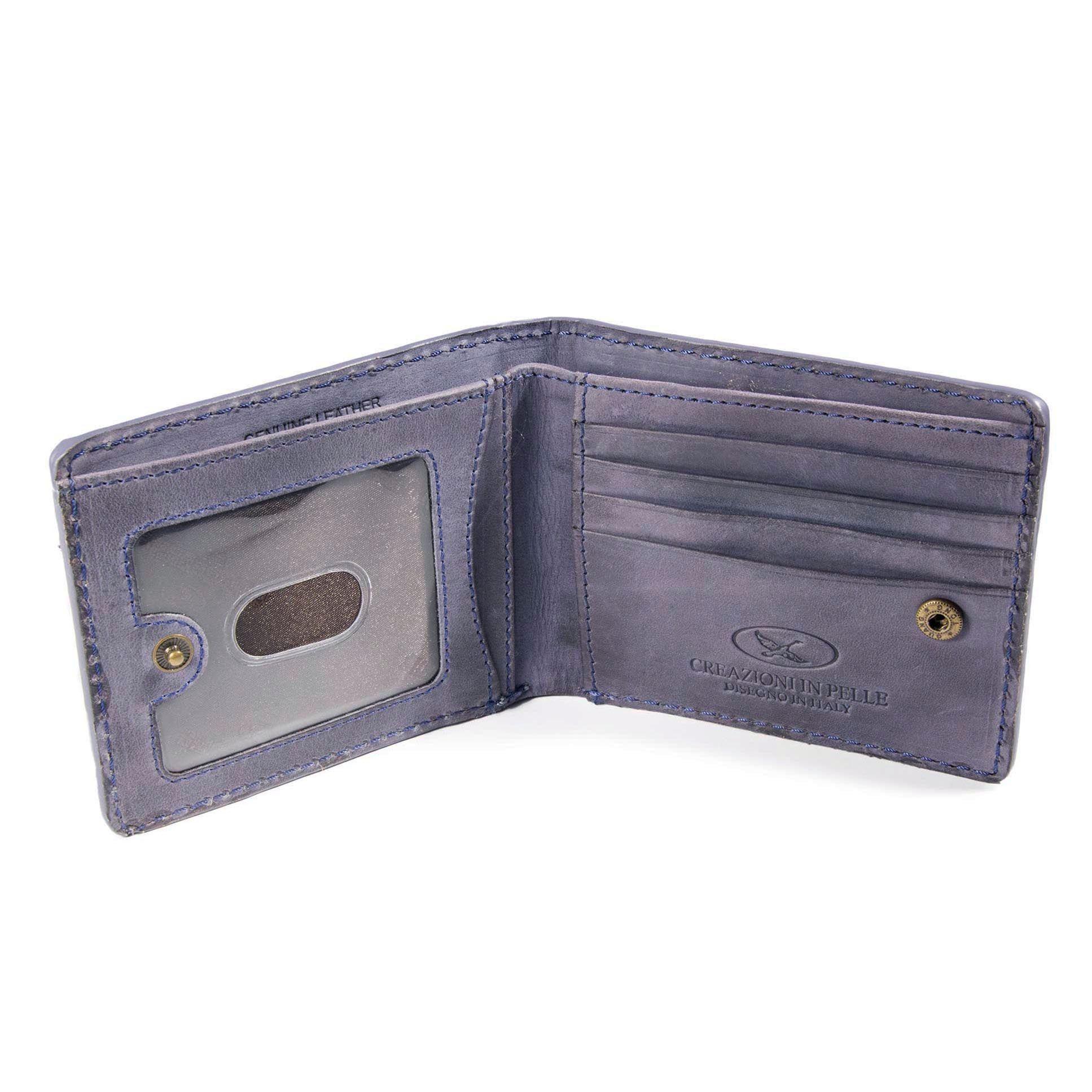 Billetera  Coco 992.2 Calavera Azul Gino Rodinis -2