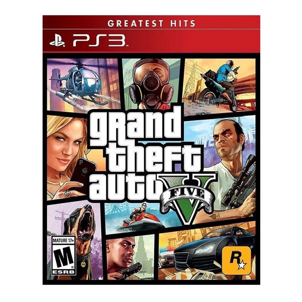 GTA (Grand Theft Auto) V HITS PS3-0