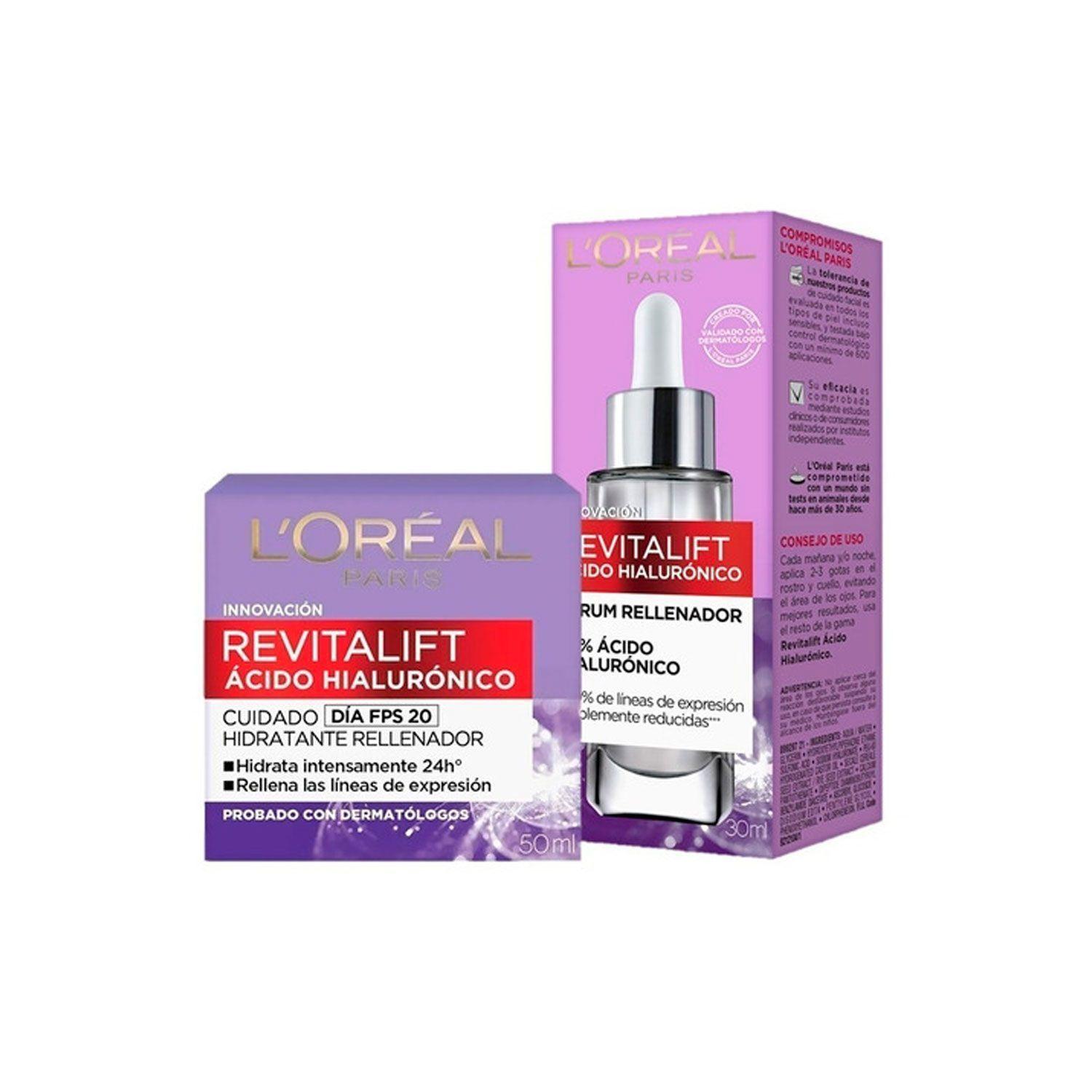 Pack Crema Día + Crema Noche + Revitalift Ácido Hialurónico-5