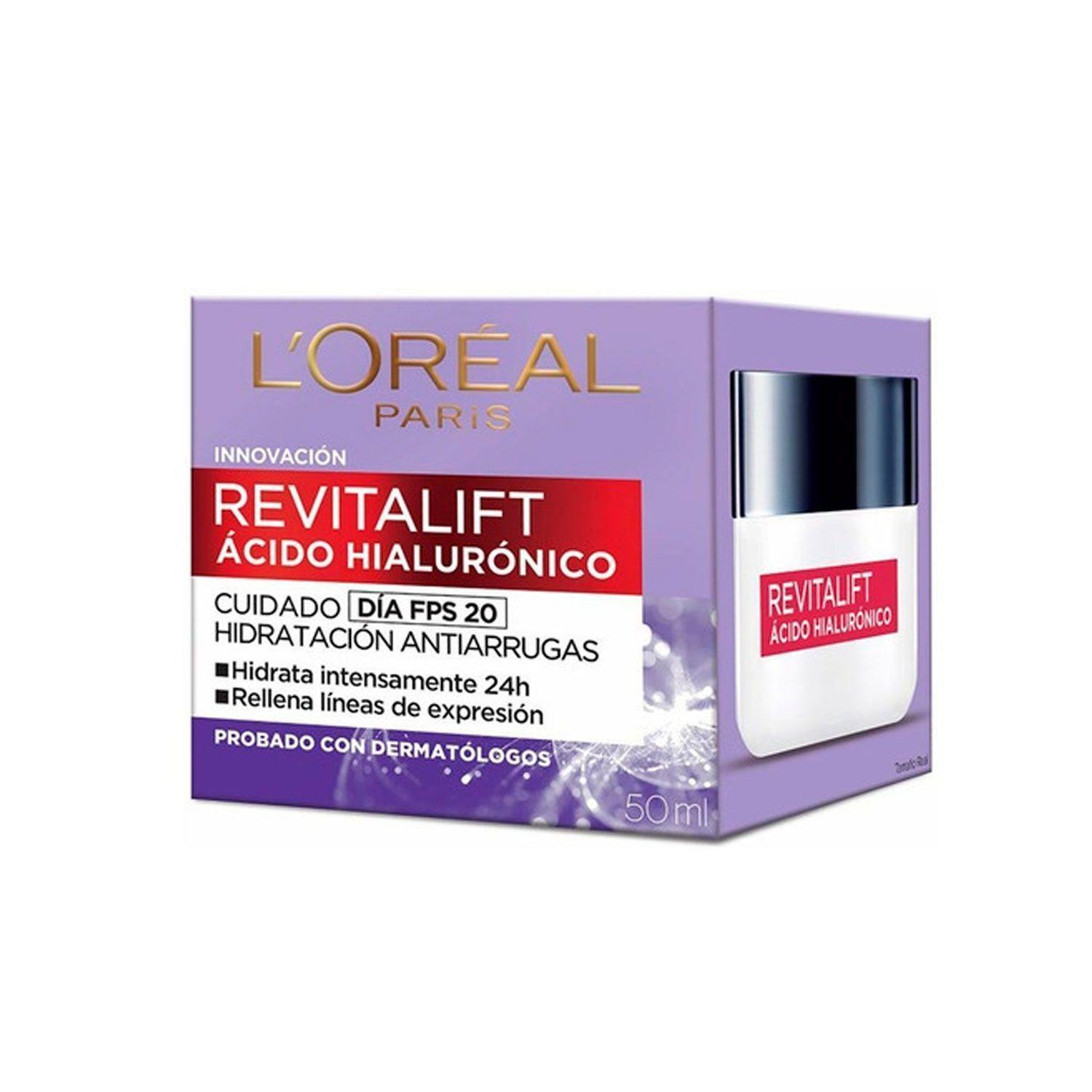 Pack Crema Día + Crema Noche + Revitalift Ácido Hialurónico-2