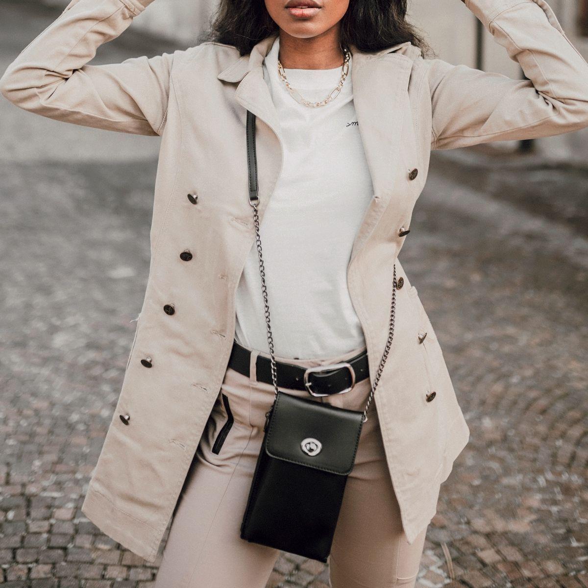 Ecosusi - Bandolero Pequeño Para Celular - Negro-3