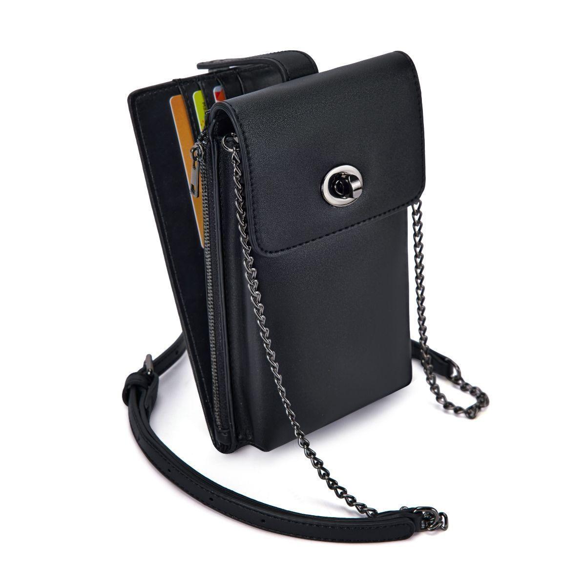 Ecosusi - Bandolero Pequeño Para Celular - Negro-2