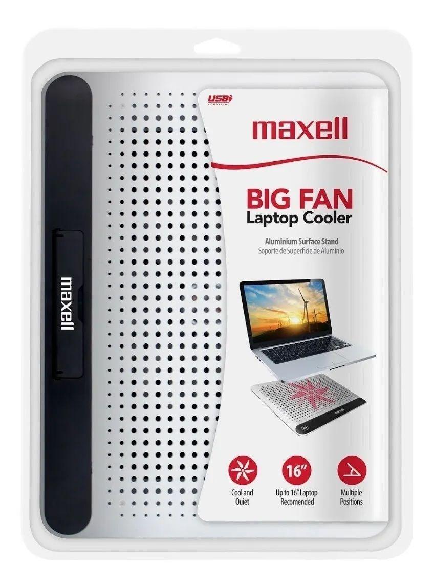 Ventilador Base Para Notebook Hasta 16 Maxell-1