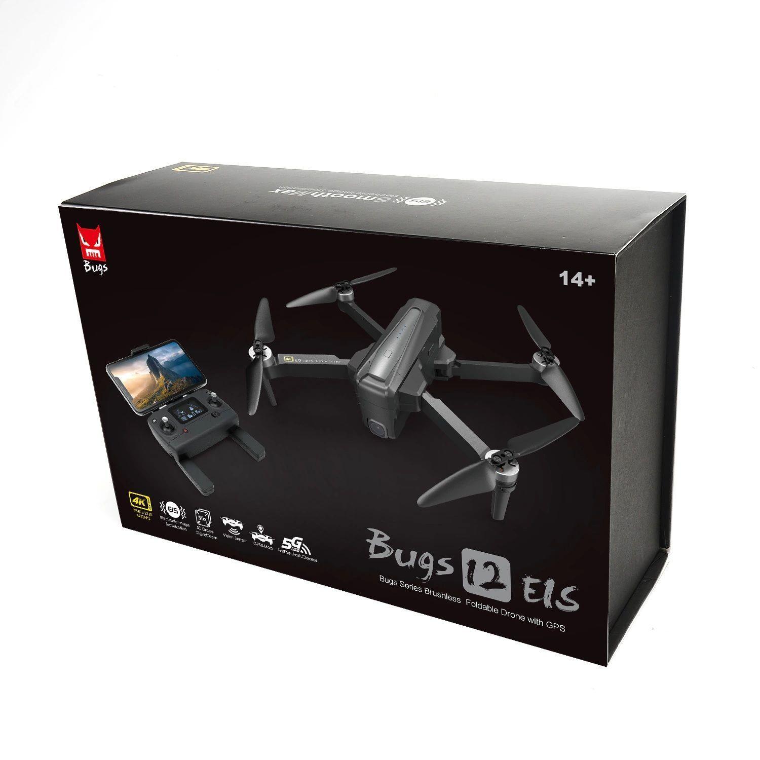 Drone GPS MJX Bugs 12 EIS, B12 WIFI 5G 4K-7