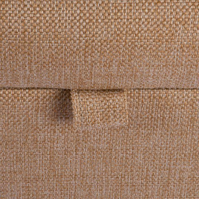 Banqueta con Baúl Incy Beige Omega 120x40x50 cm Máxima Design-4
