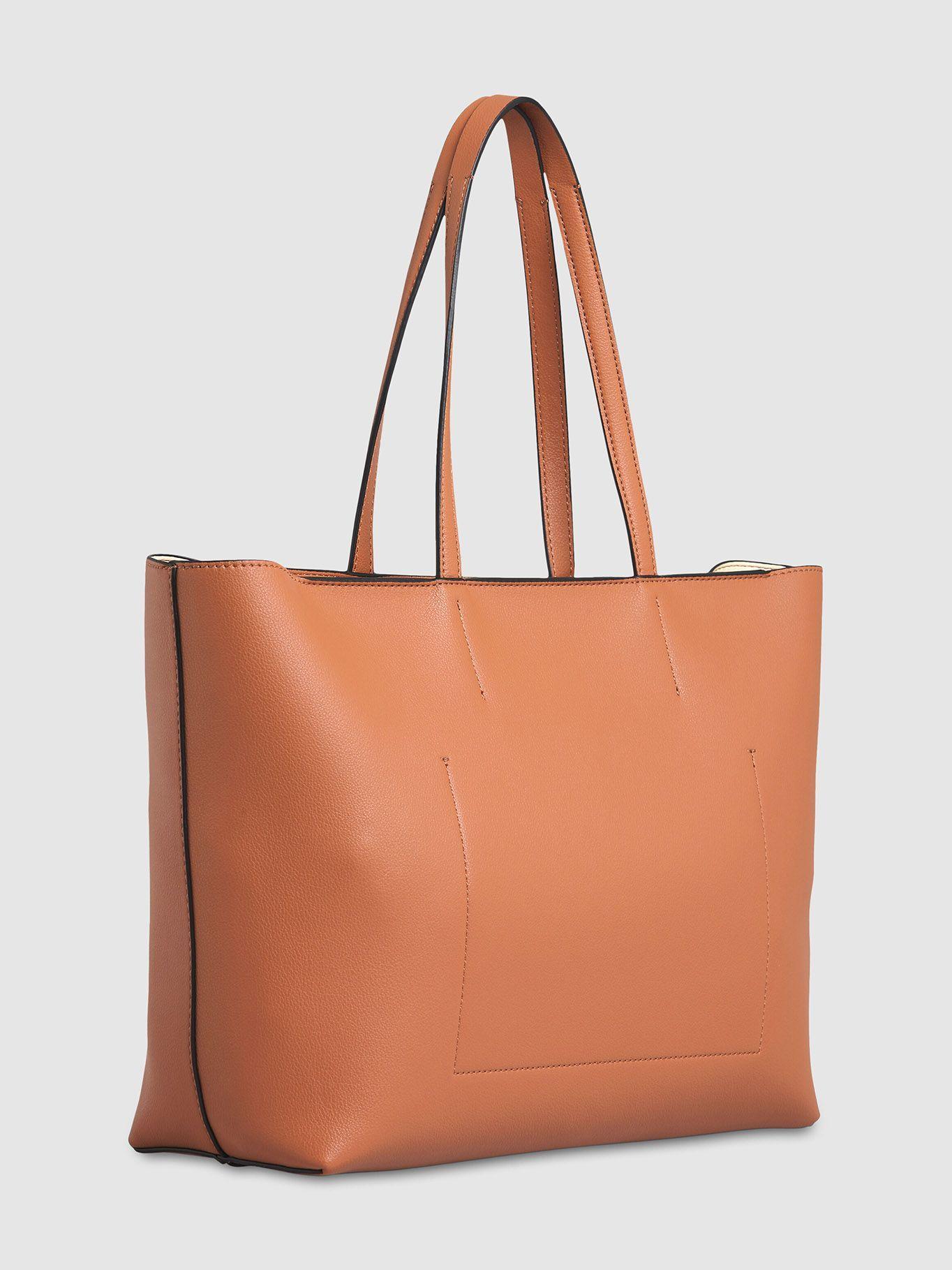 Cartera Shopper CK Must Cuoio Calvin Klein-1