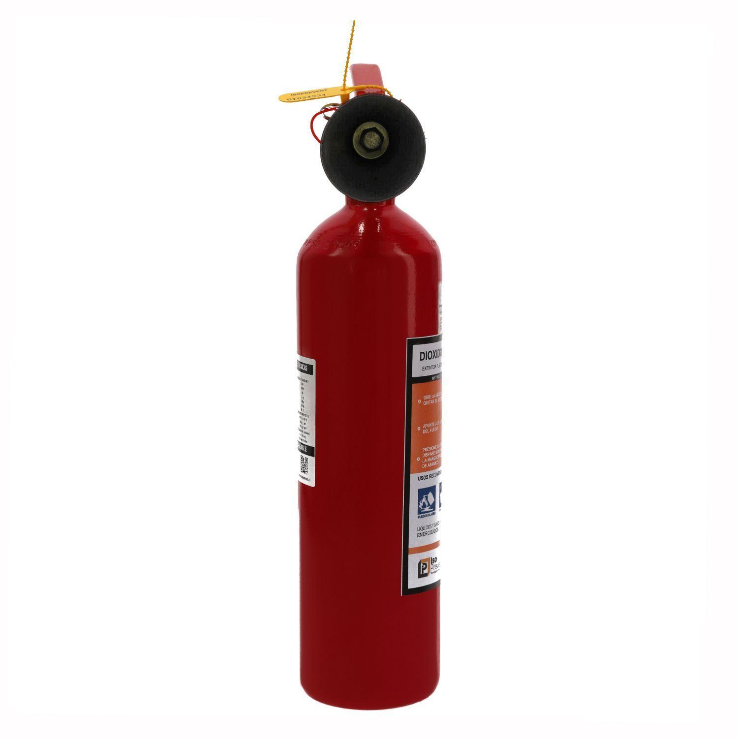 Extintor CO2 para fuegos BC 2 Kilos-1