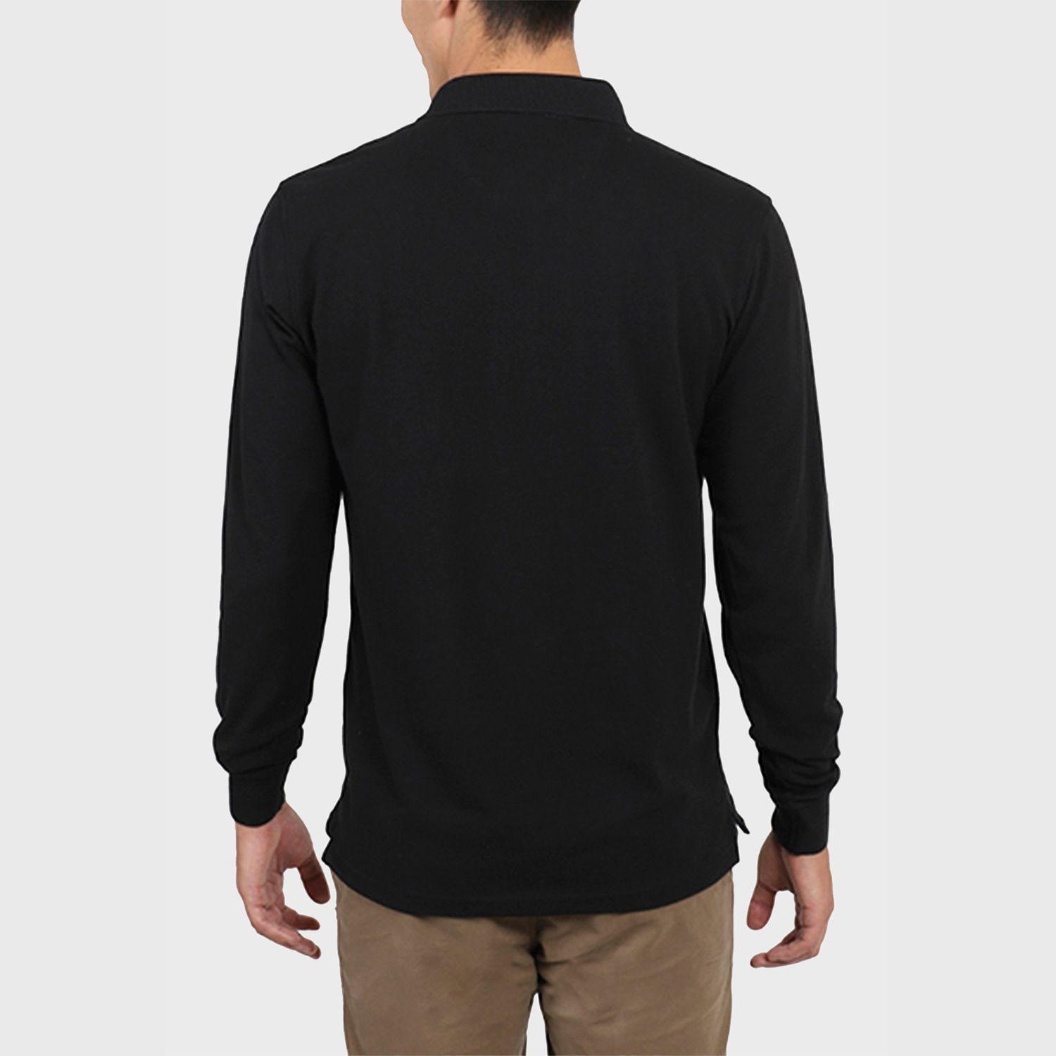 Polera Piqué Manga Larga-2