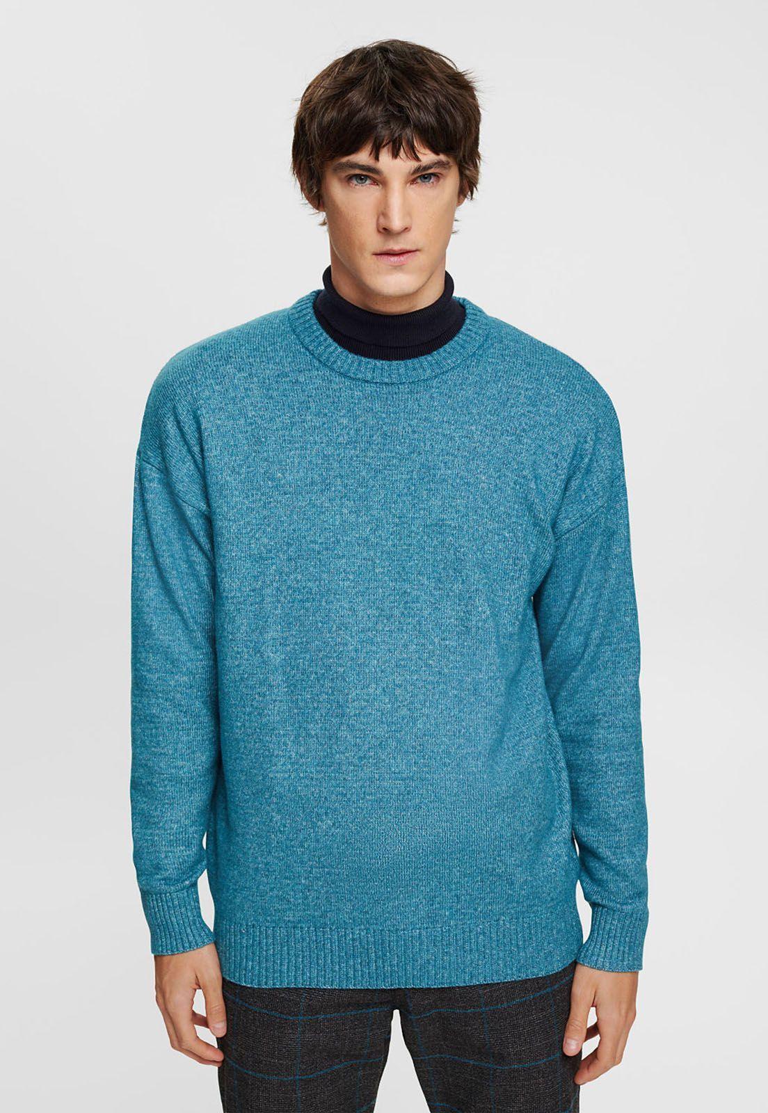 Sweater De Cuello Redondo Hombre Esprit-0