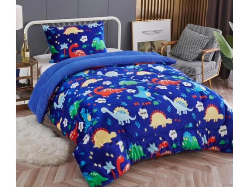Cobertor Chiporro Cubrecamas 1,5P dino-0